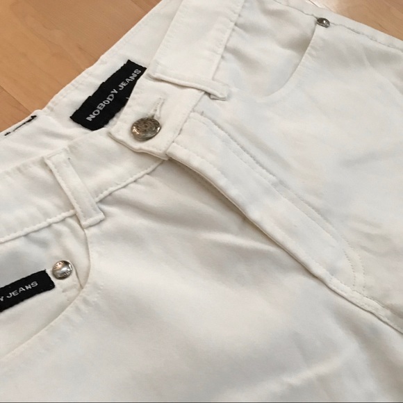 White Boot Cut Pants - Picture 8 of 8